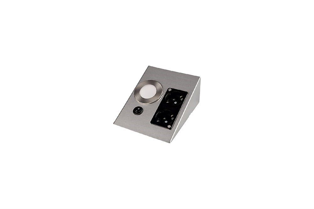 Cata CT-5109 Üçgen Tezgah Altı Priz (Günışığı)