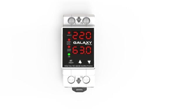 Galaxy Energy D220 Monofaze Voltaj Ve Akım Koruyucu