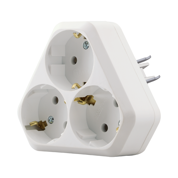 Makel 3lü Sıva Altı Topraklı Priz