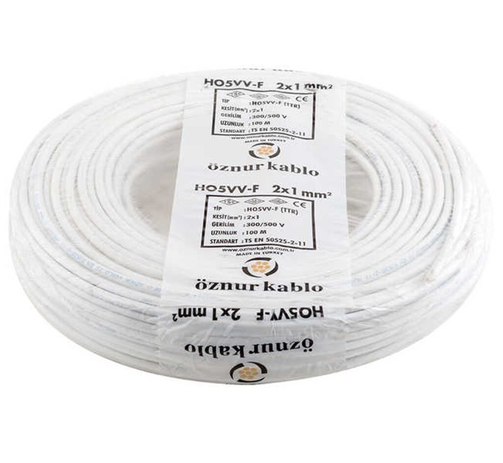 Öznur 3X0,75 MM TTR Kablo - 100 Metre