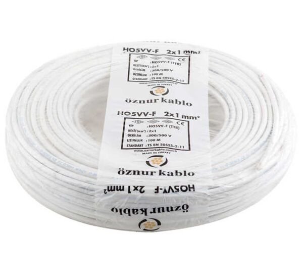 Öznur 3X0,75 MM TTR Kablo - 100 Metre